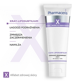 Pharmaceris X X-RAYS LIPOSUBTILIUMŁAGODZĄCO-REGENERUJĄCY KREM do twarzy i ciała 75 ml